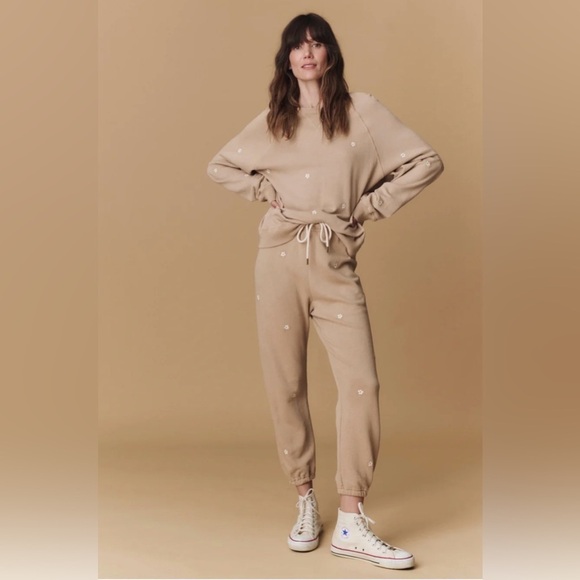 THE GREAT. Tops - THE GREAT. THE SLOUCH SWEATSHIRT & THE STADIUM SWEATPANT, SIZE 1/S